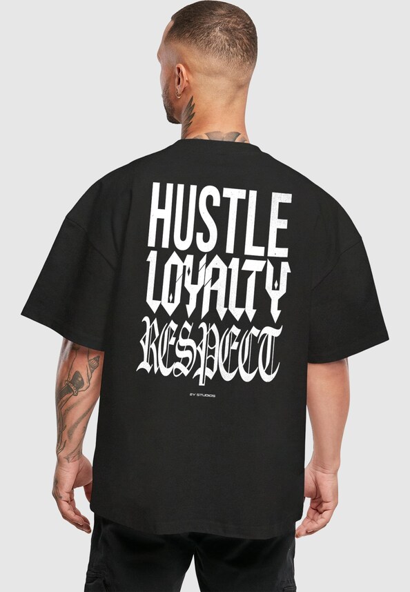 HUSTLE LOYALTY RESPECT ULTRA HEAVY TEE-1