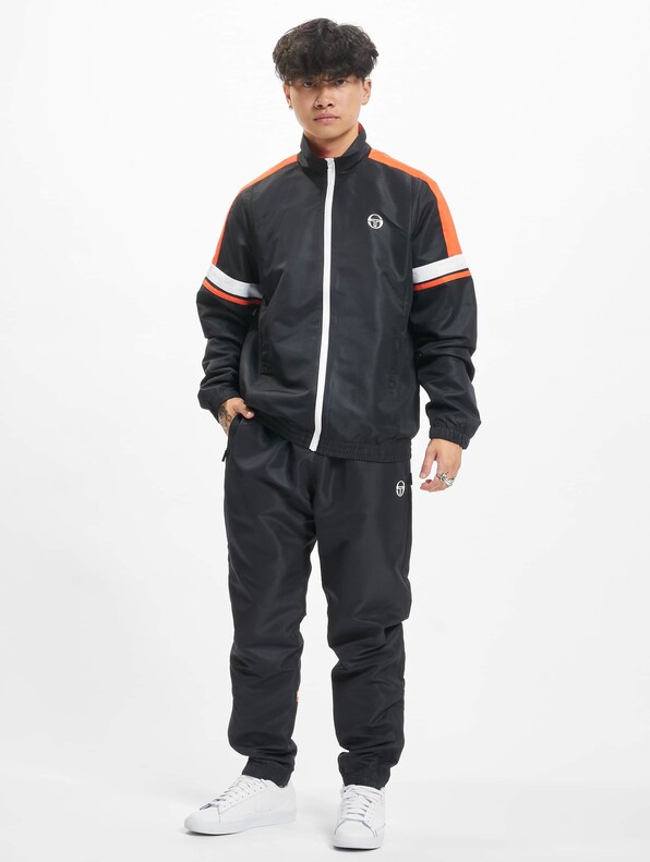 Sergio Tacchini Cryo Tracksuit Black/Flash-8