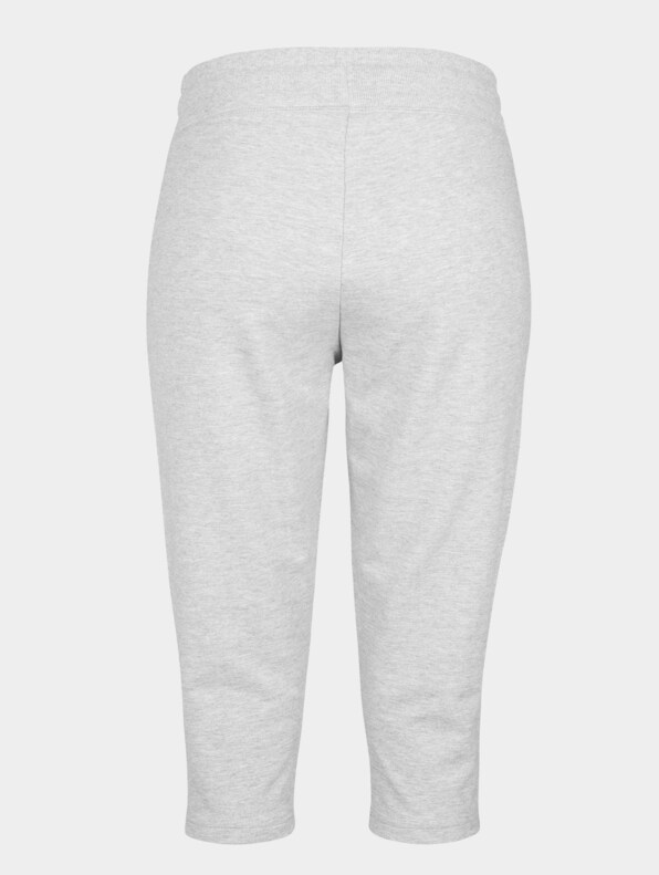 Ladies Terry 3/4 Jogging Pants-1