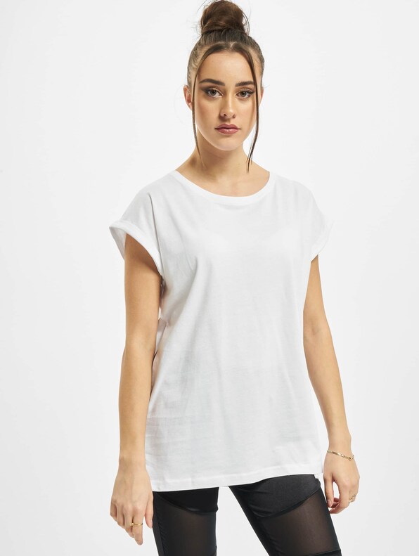 Ladies Organic Extended Shoulder Tee-2