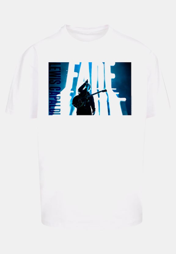 Lewis Capaldi - Live Photo Fade Heavy Oversize Tee-4