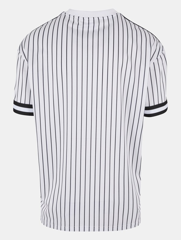 Oversized Striped Mesh-4