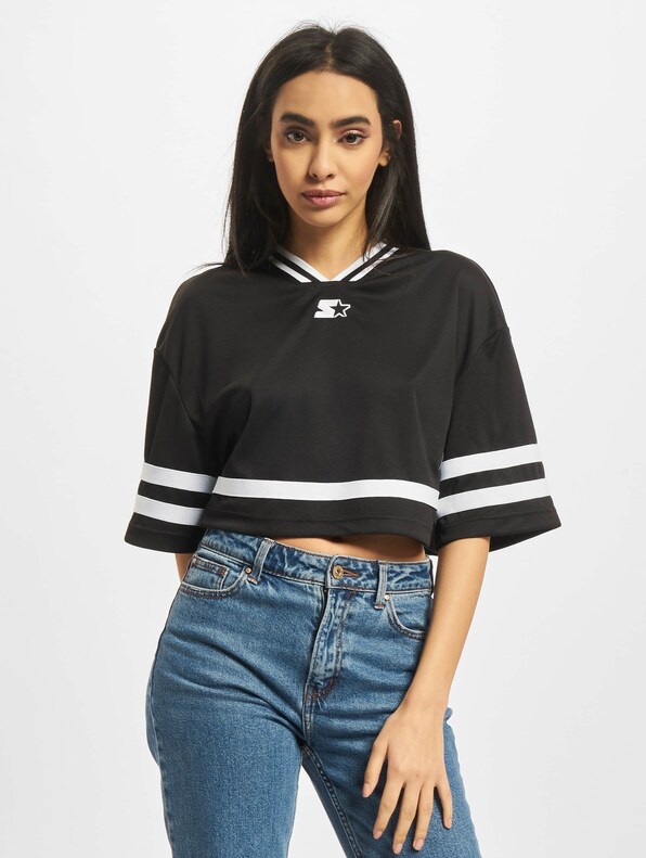 Ladies Cropped Mesh Jersey-2