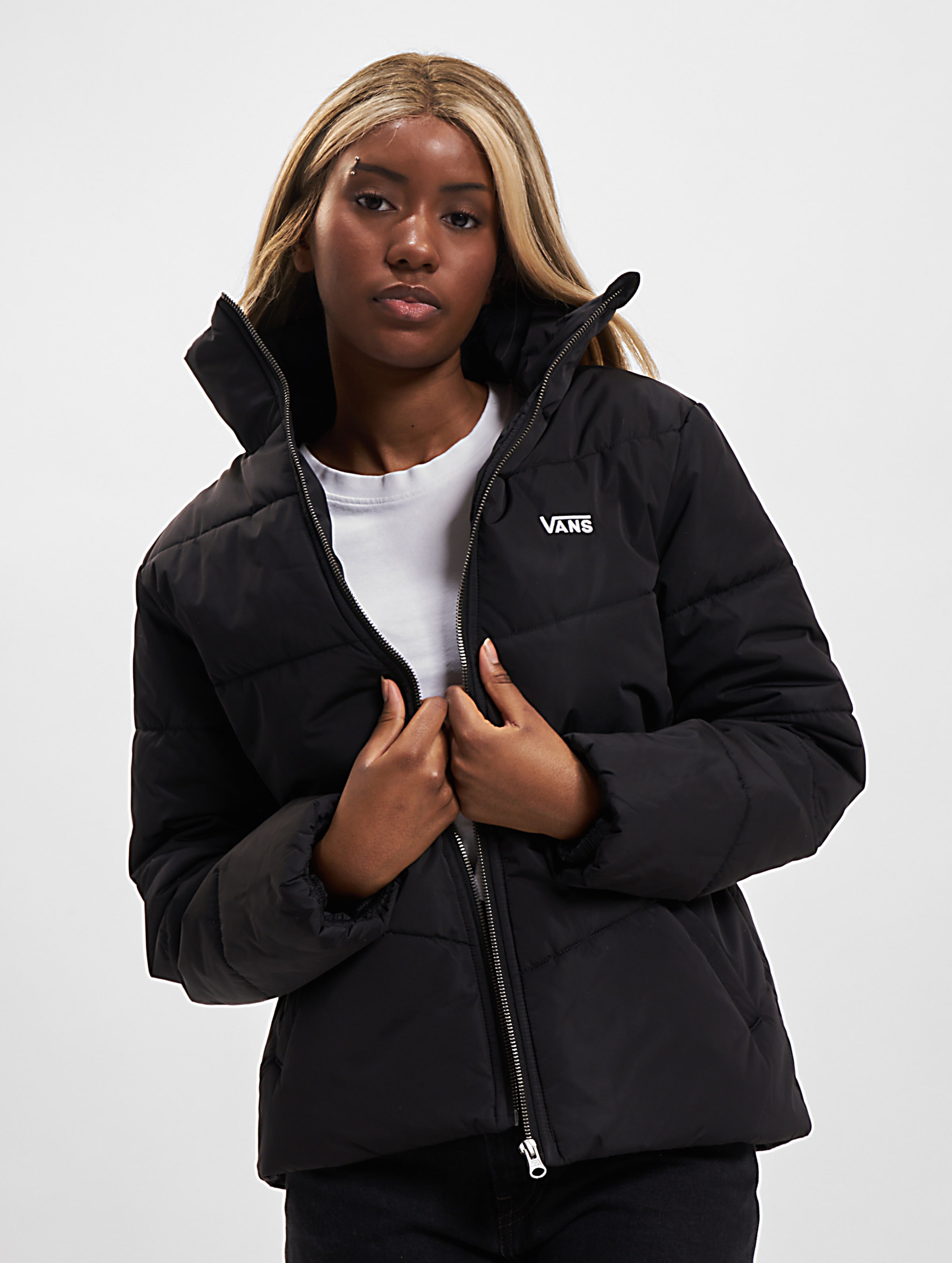 Vans puffer sales jacket women's