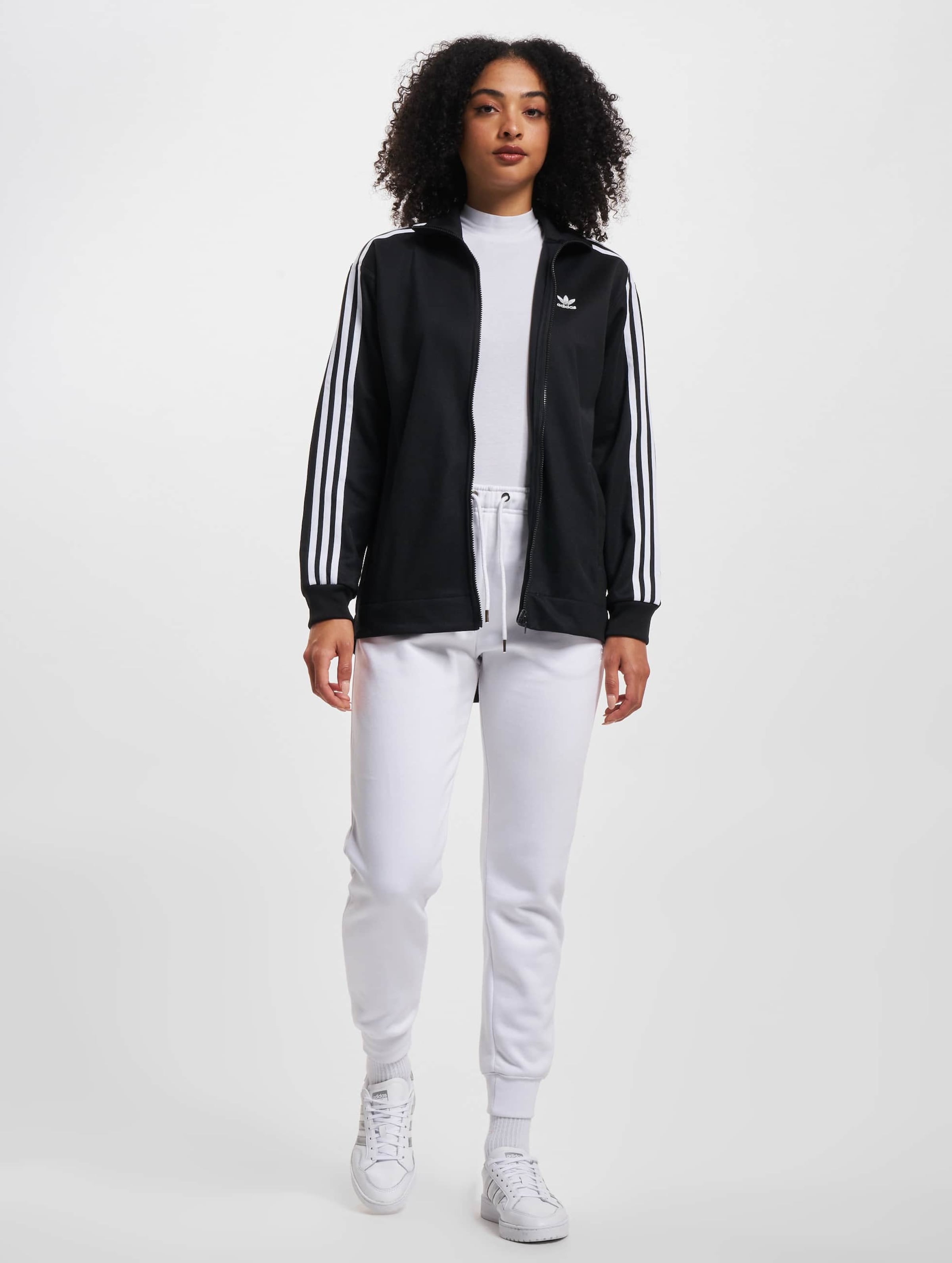 Adidas track jacket all 2025 black