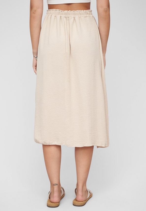 Musselin Midi-Skirt-1