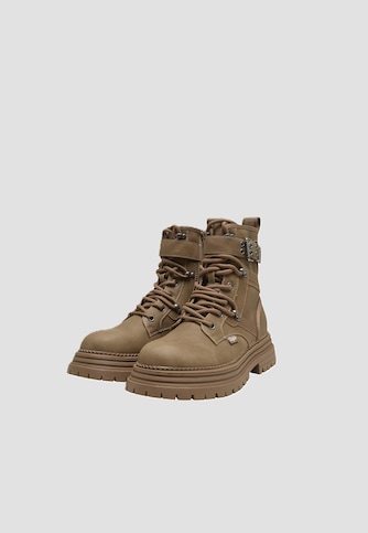 LENNOX LACE UP BIKER MID