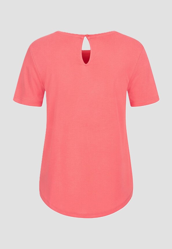 Only May Cropped Knot Stripe T-Shirt-1