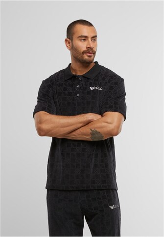 MONOGRAM VELOUR POLO SHIRT