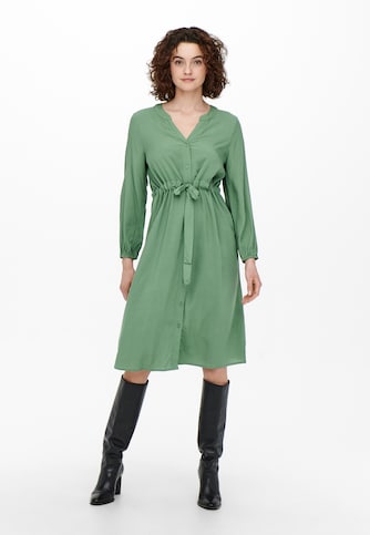 ONLY Damen V-Neck Kleid