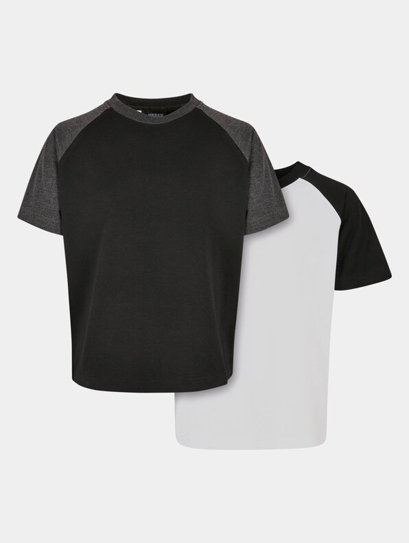 Boys Raglan Contrast 2-Pack -0