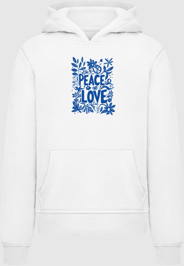 Kids Peace Love - Basic Hoody-2