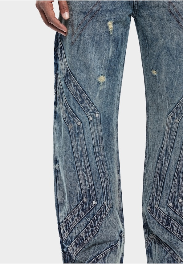 Heavy Cutline Wave Denim-2