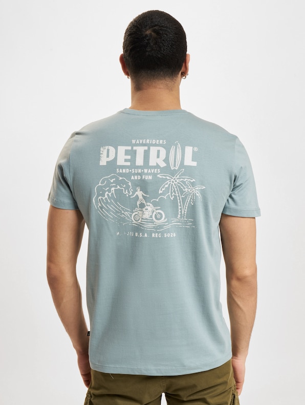 Petrol Industries Classic Print T-Shirts-1