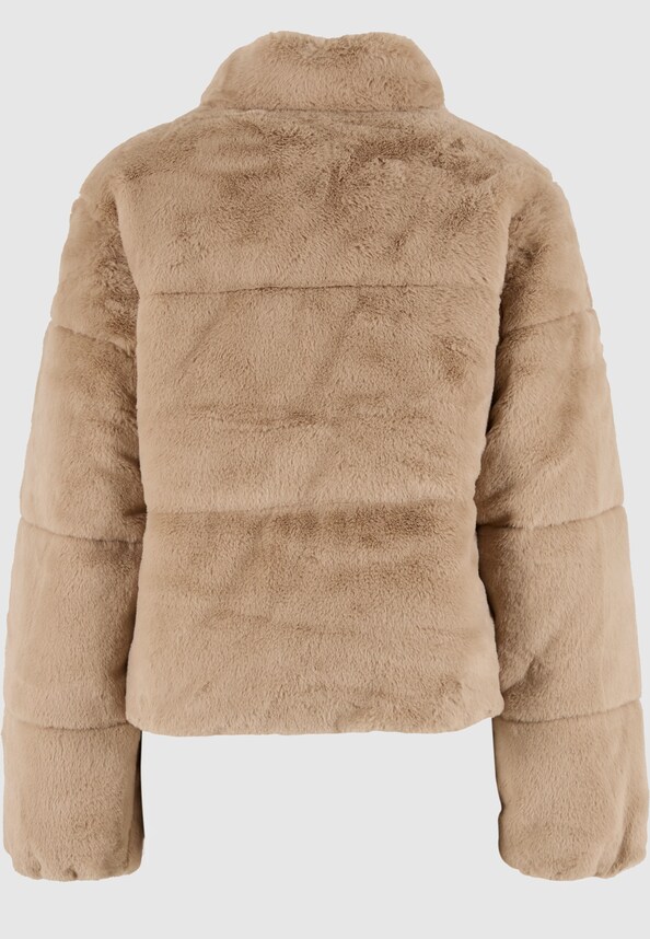 Ladies Short Faux Fur-4