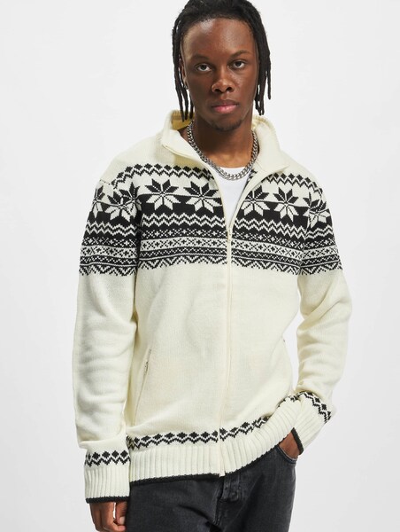 Cardigan Norweger Brandit – Maglione Uomo In Acrilico, Caldo, Con Cerniera, Design Scandinavo, Tasche Laterali - copertina