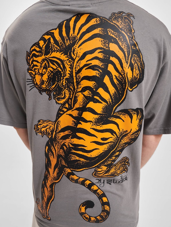 2Y Studios Tiger Oversize  T-Shirt-3