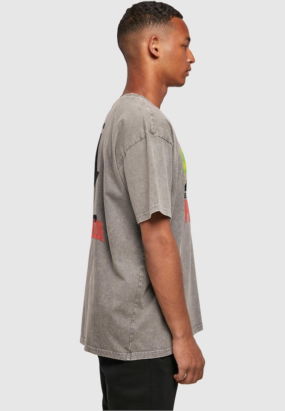 Eric B & Rakim - Pump up the volume Acid Washed Heavy Oversize Tee-3