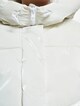 Calvin Klein Blocking Cropped Puffer Winter Jacket Ivory/Bright-3