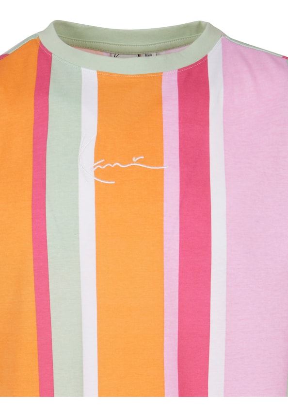 KW241-042-1 Karl Kani Small Signature Os Stripe Tee-6