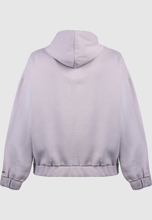 HEAVY OVERSIZE EMBO ZIPPER HOODIE-4