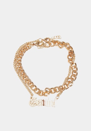 Urban Classics Zodiac Golden Anklet