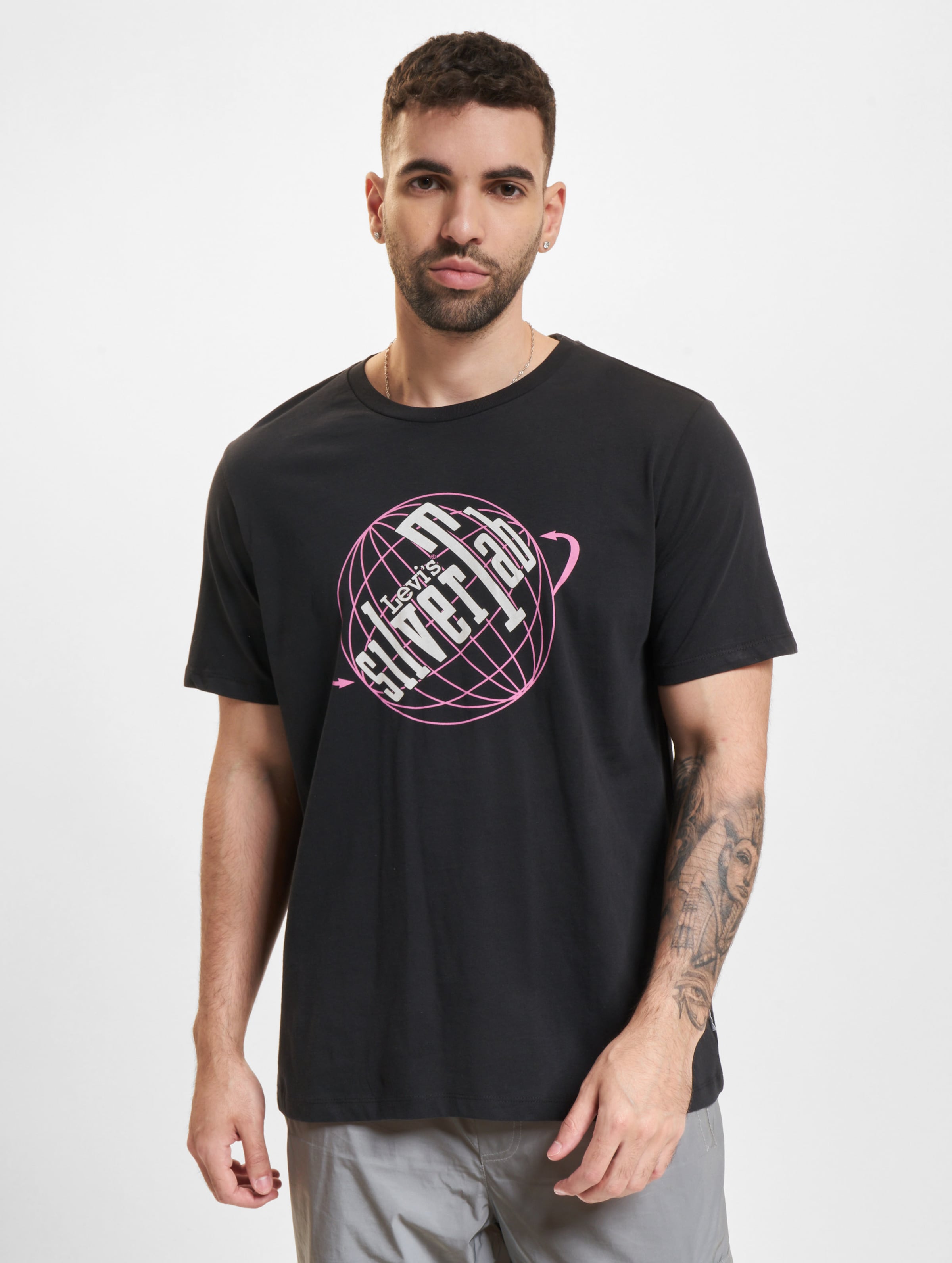 Levi's Levis Graphic T-Shirt Männer,Unisex op kleur zwart, Maat L