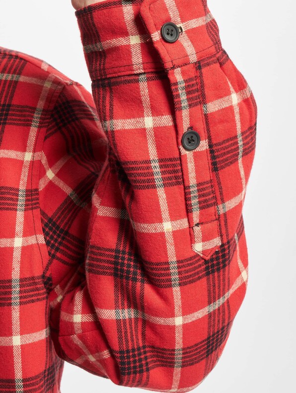 Plaid Quilted Shirt-4