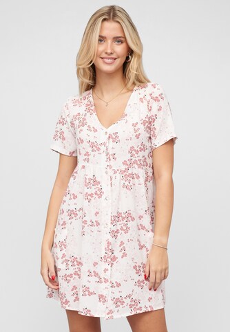 Kleid mit Knopfleiste 2-Pocket