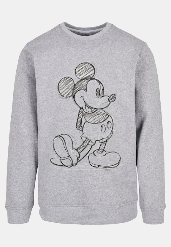 Mickey Mouse - Sketch Kick Crewneck-4