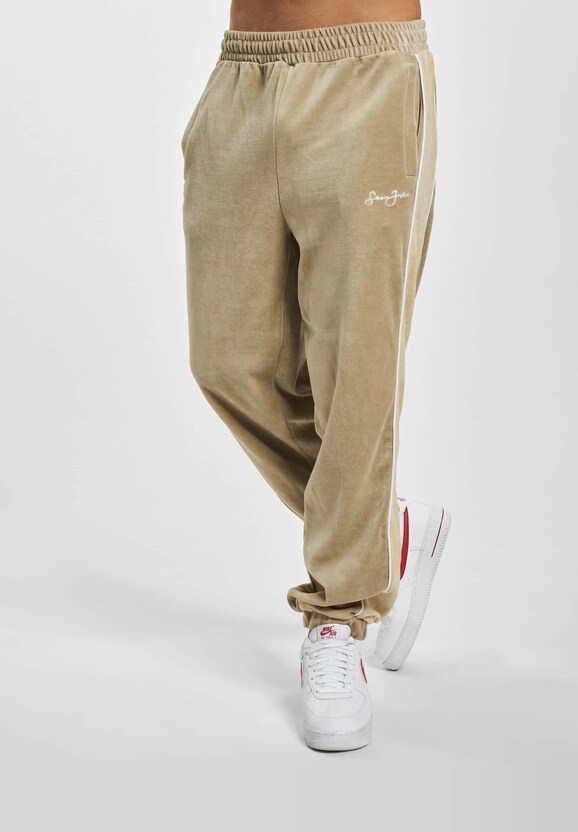 Script Logo Colorblock Velours-1