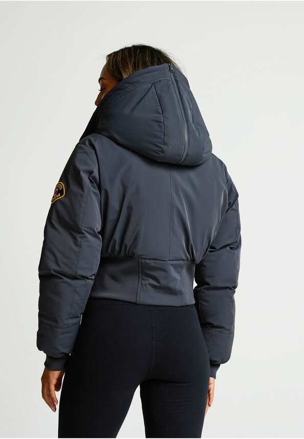 W OSSANI SPLIT HOOD CROP -1