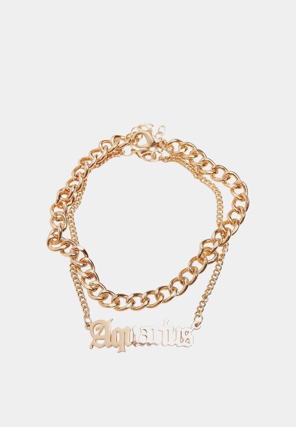 Urban Classics Zodiac Golden Anklet-0