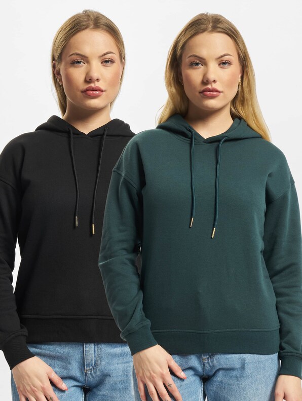 Urban Classics Ladies 2-Pack Hoody-0