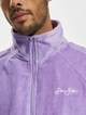 Sean John Script Logo Essential Velours Trackjacket-4