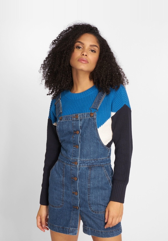 Denim Dungarees-2