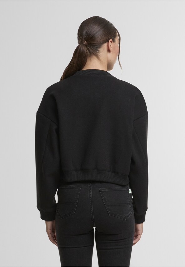 Ladies Balloon Bomber Jacket-1