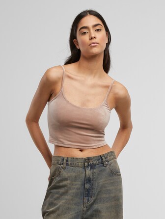 Ladies Short Velvet