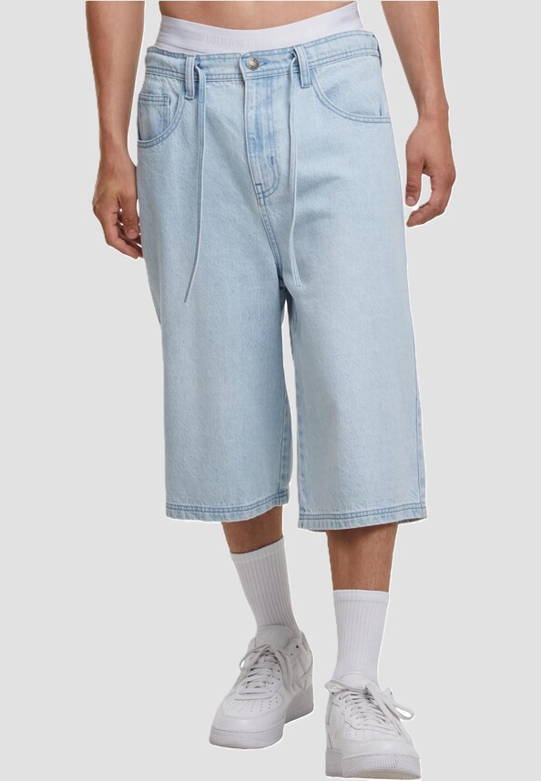 Skater Shorts With Drawcord-0