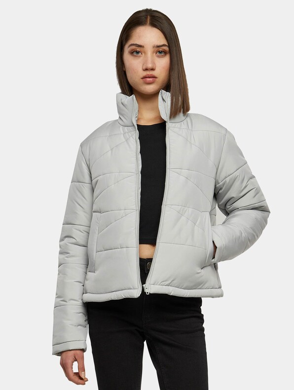 Ladies Arrow Puffer Jacket-0