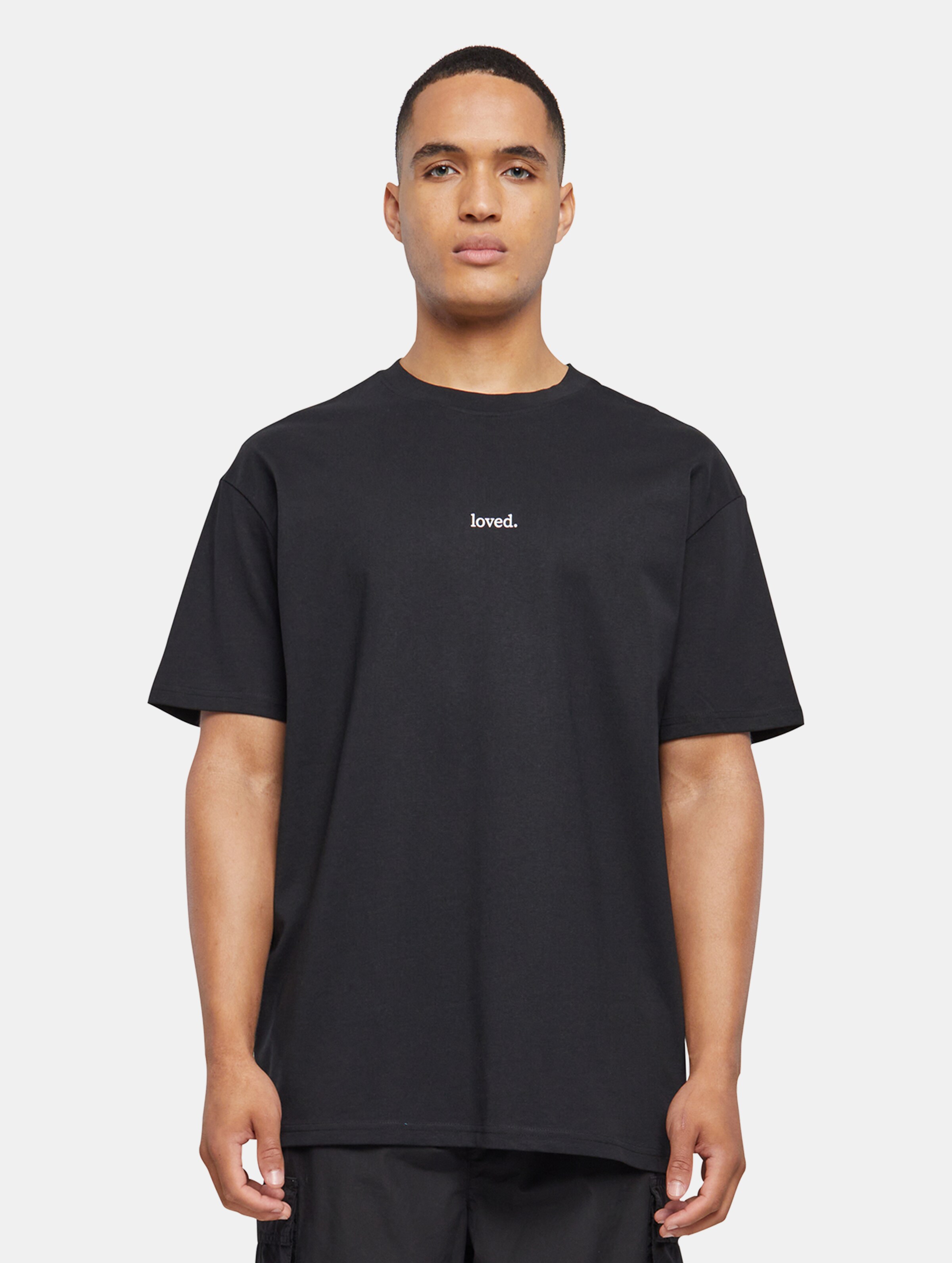 Merchcode - Love Heavy Oversized Heren Tshirt - XL - Zwart
