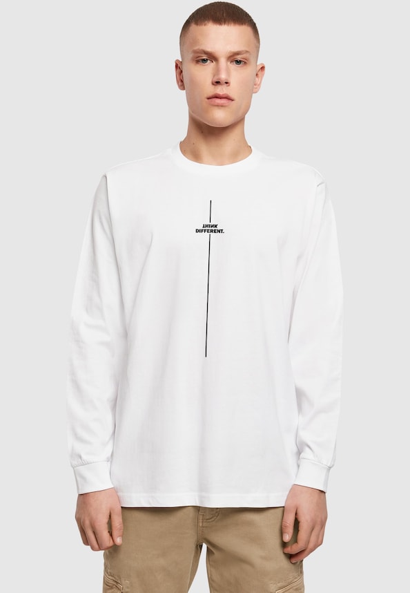 Think Different Longsleeve With Cuffrib-0