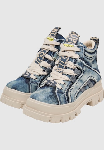 ASPHA NC MID - VEGAN DENIM