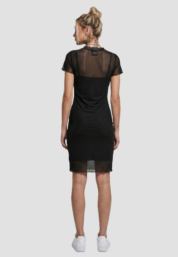 Ladies Mesh Double Layer-1