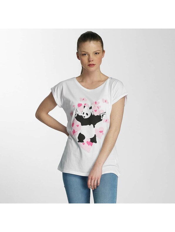 Ladies Banksy Panda Heart -0