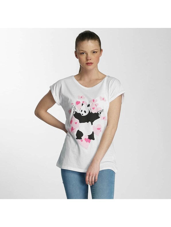  Ladies Banksy Panda Heart -0