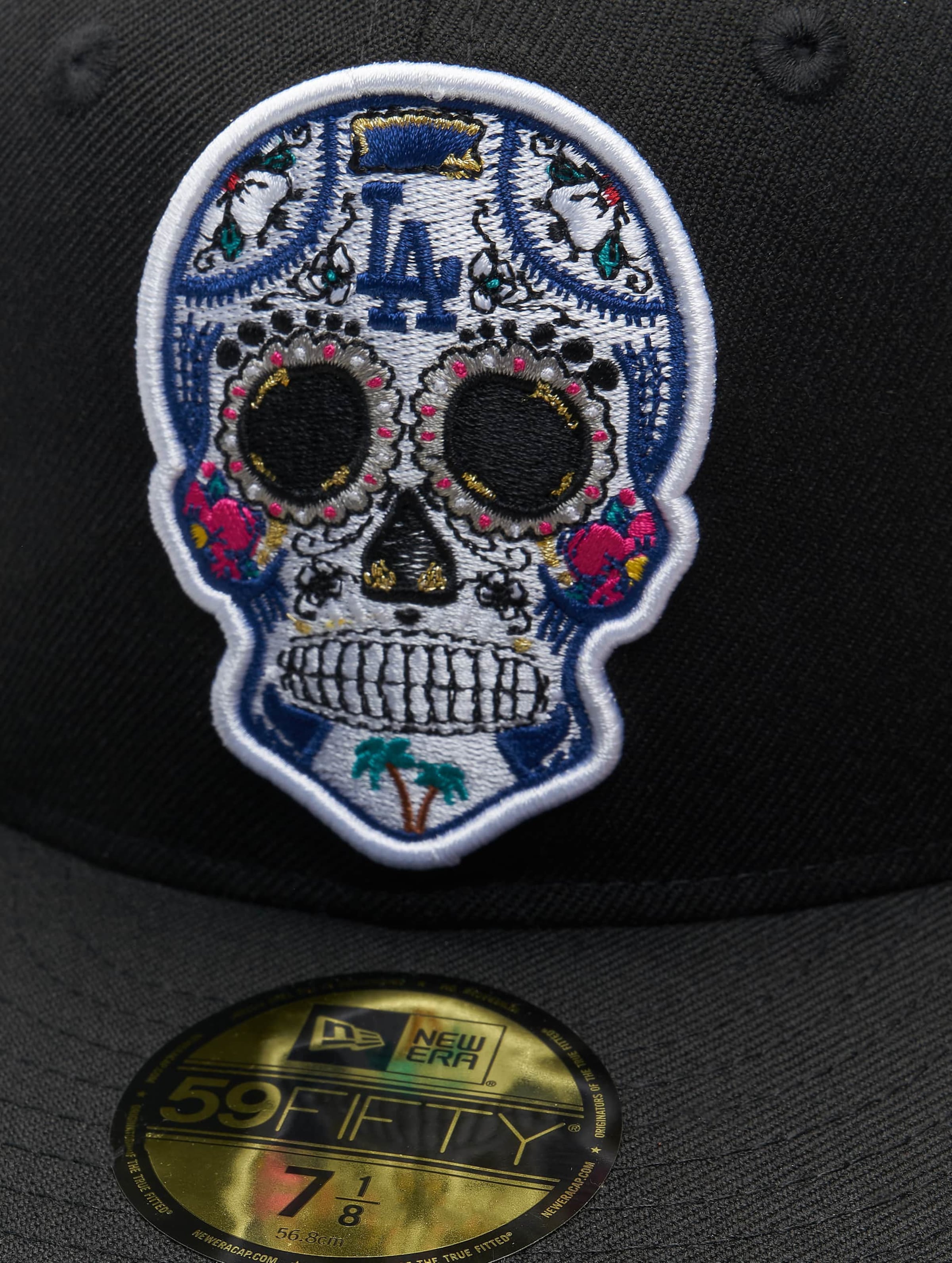 Dodgers skull clearance cap