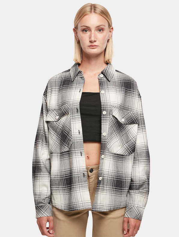 Ladies Oversized Check -2