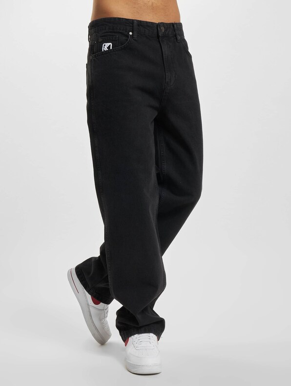 KK Small Signature Five Pocket Denim Vintage Baggy-2