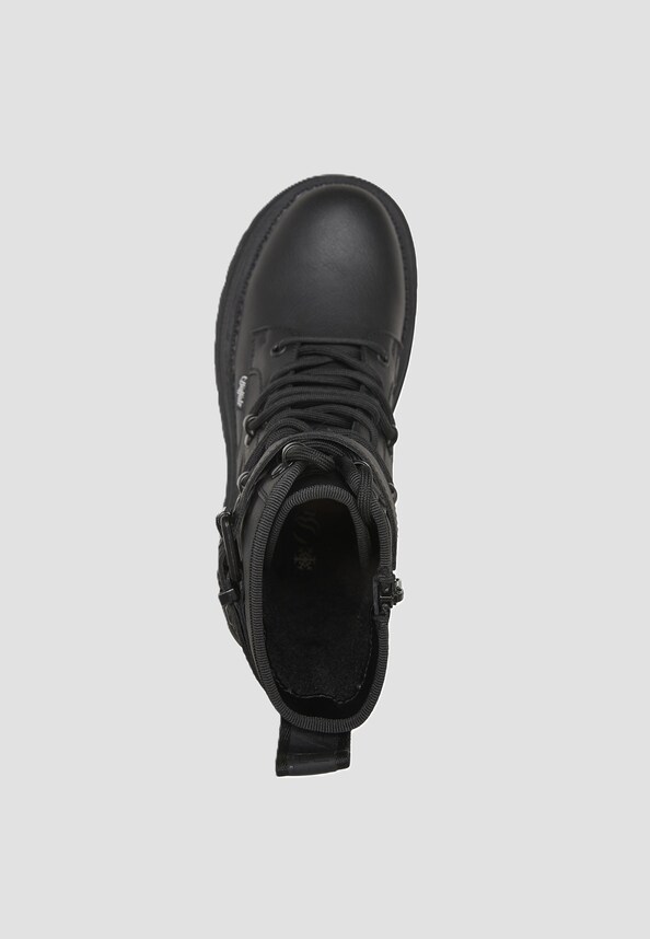 LENNOX LACE UP BIKER MID-4
